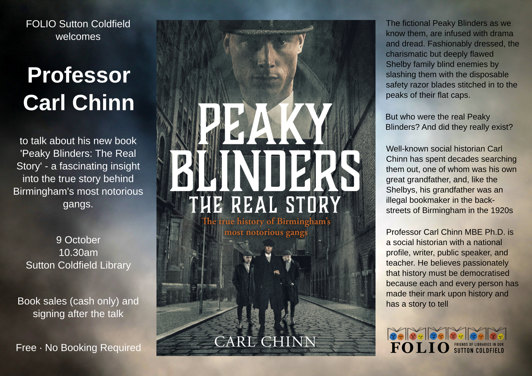 Peaky Blinders”, Carl Chinn